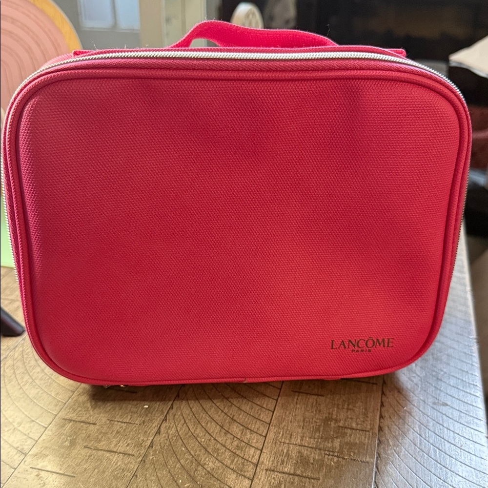 Lancome Pink Cosmetic Pouch NWOT